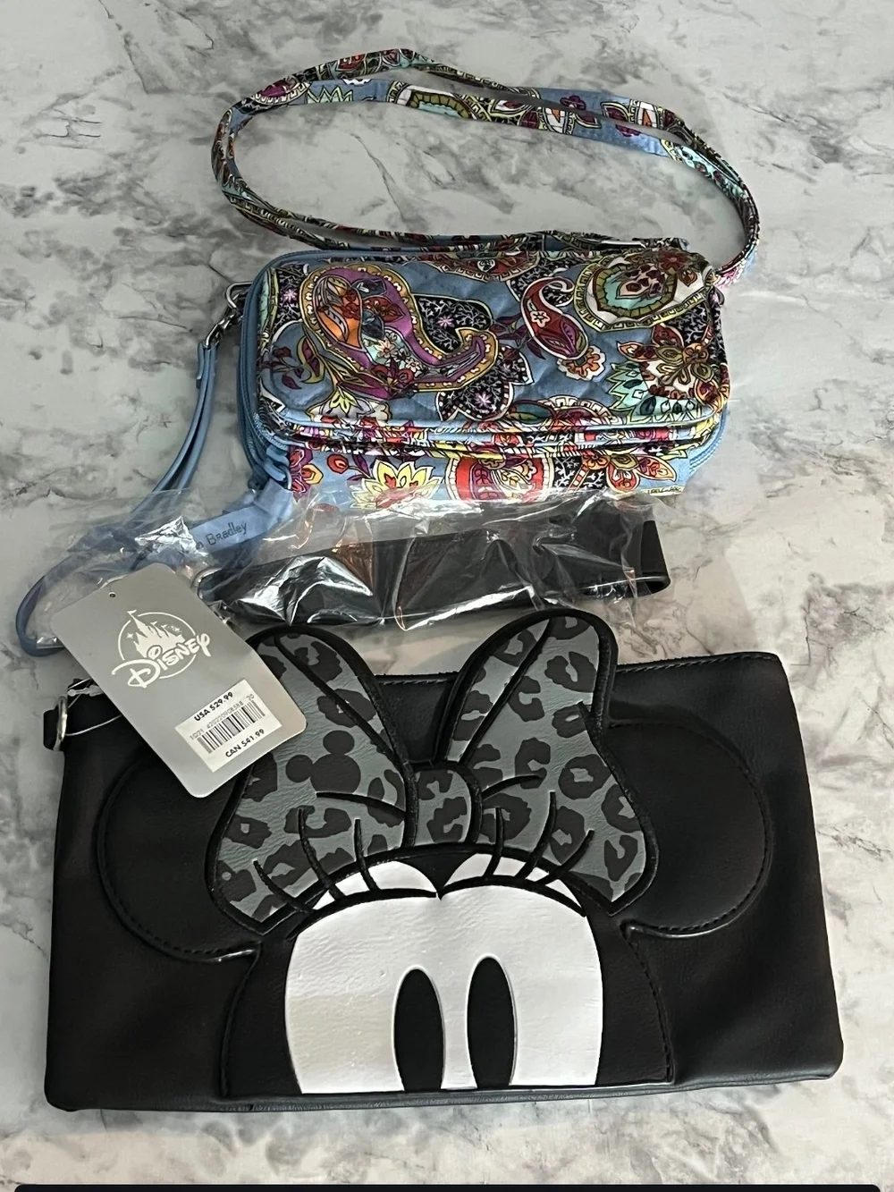 STEAL! Disney Parks Minnie + Vera Bradley Crossbody Wallet & Clutch Wallet